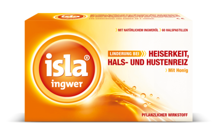 isla® original Bei Halsund Stimmbeschwerden isla®