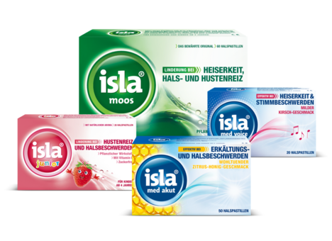 Packshots isla<sup>®</sup> Montage