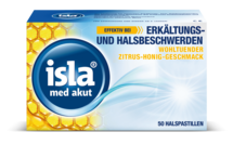 Packshot isla<sup>®</sup> med akut Zitrus-Honig 50er